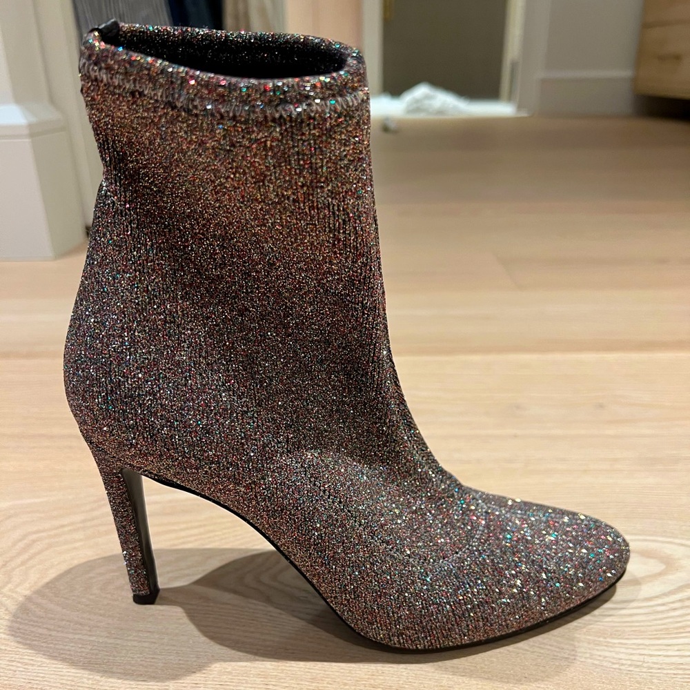 Sequin Giuseppe Zanotti booties